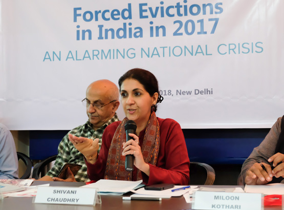 press conference evictions