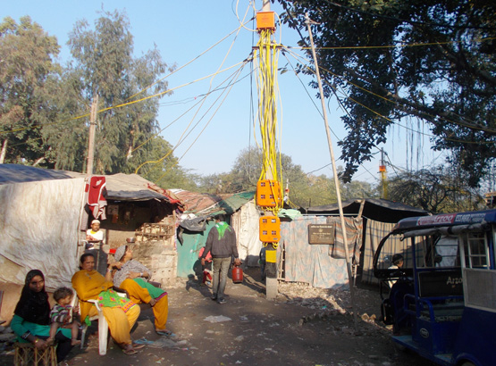 Shakur Basti electricity