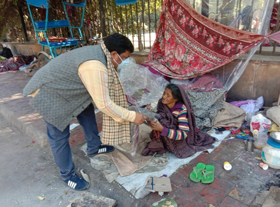 Blanket distribution - Nov. 2020